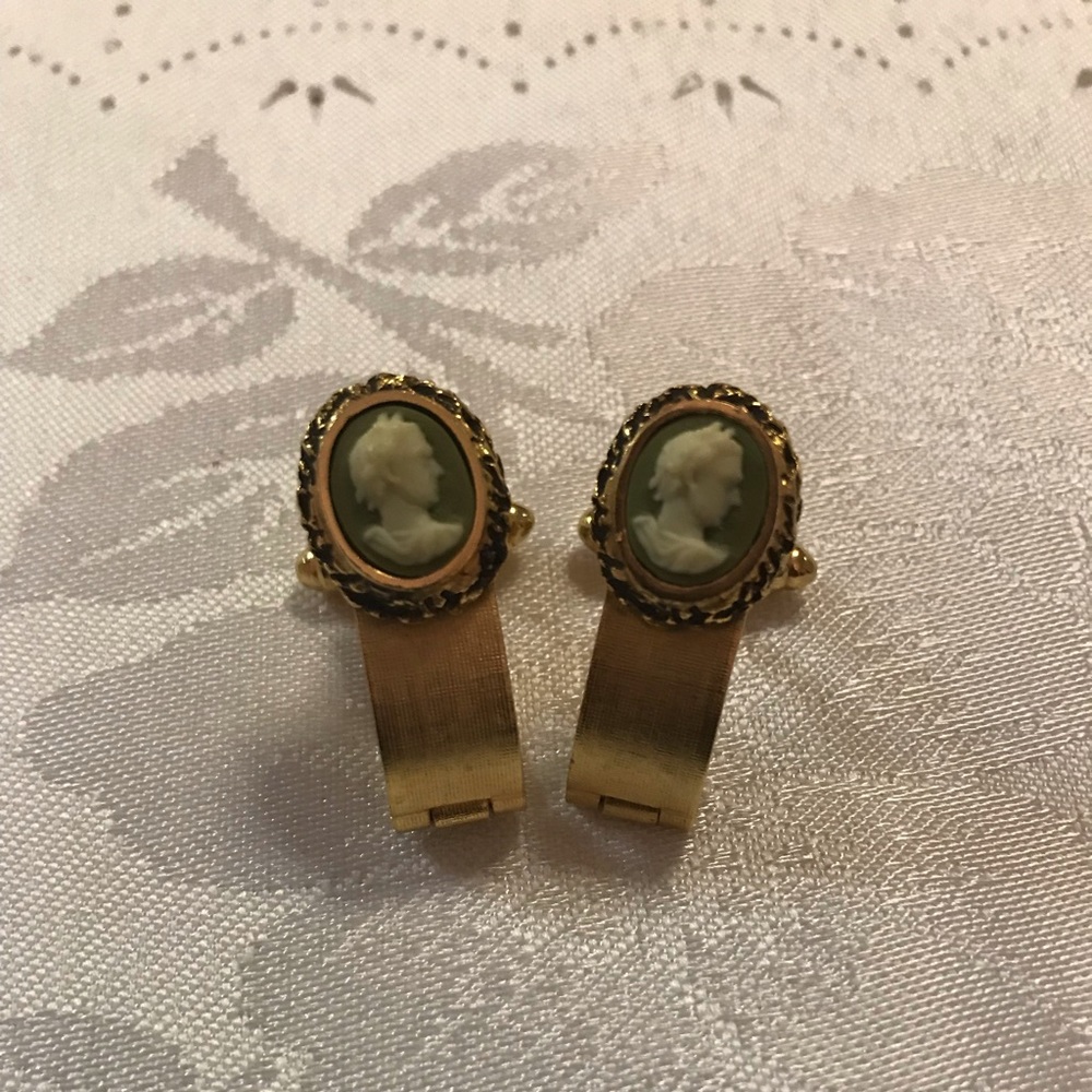 Vintage Dante Cameo Cufflinks